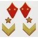 Петлицы командный состава, КАВАЛЕРИЯ, Генерал-майор, обр. 1940 г.